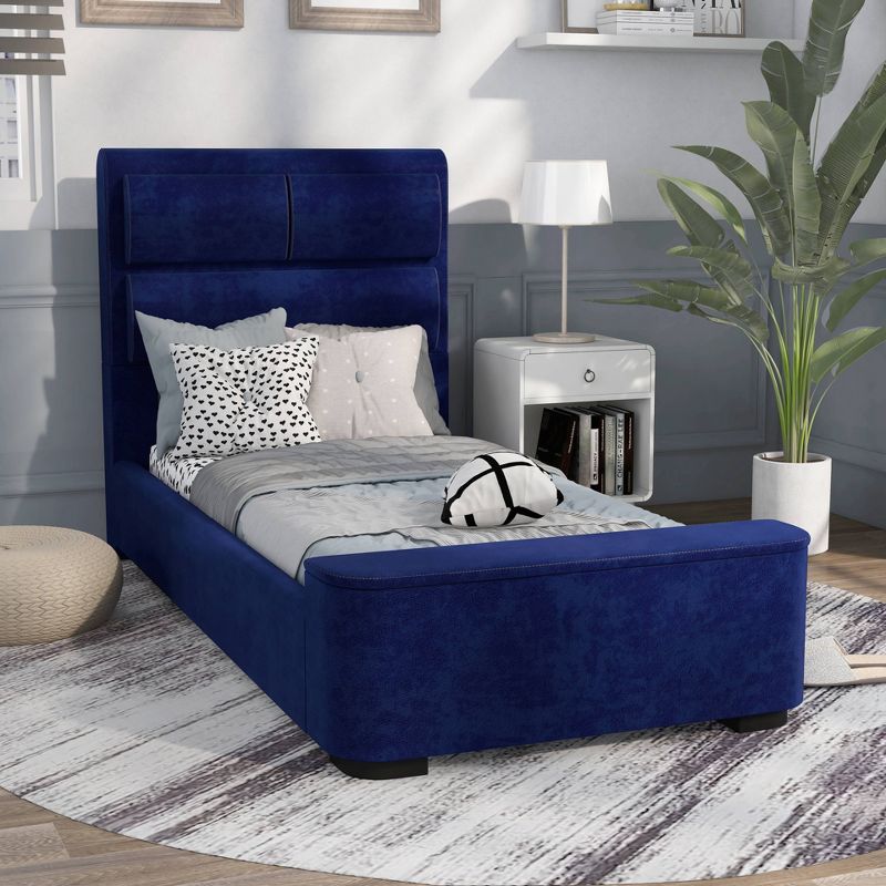 Nirlen Upholstered Bed with Storage - HOMES: Inside + Out, 2 of 7