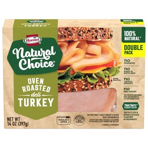 Hormel Natural Choice Oven Roasted Turkey - 14oz - 1 of 4
