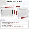 Concession Window, Concession Stand Serving Window Door with Double-Point Fork Lock, 85° Adjustable Serving Window for Food Trucks - 2 of 4