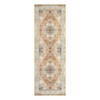 8x10 Large Washable Area Rug, Blue Non Slip Carpet, Stain Resistance Vintage Room Rug, Indoor Floor Carpet for Living Room, Low Profile Rug, Boho Rug - 4 of 4