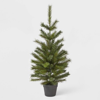 Photo 1 of 3ft Unlit Douglas Fir Potted Artificial Christmas Tree - Wondershop