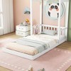 Dexmalle Twin House-shaped Roof Headboard Floor Bed - 4 of 4