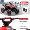 12V Kids Ride On ATV,Battery Powered Electric Four Wheeler with Music, Led Lights, High/Low Speed Modes - 3 of 4