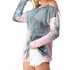 Women's Tie Dye Strappy Top - Blumin - 2 of 4