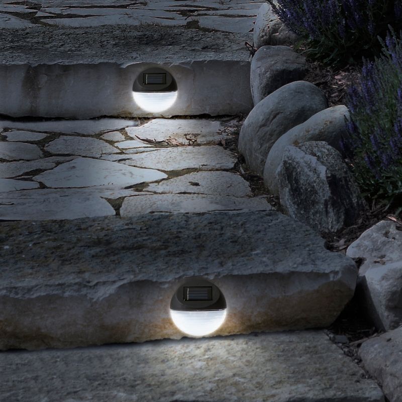 Nature Spring Outdoor Rechargeable LED Solar Lights - 4 Pieces, 2 of 7