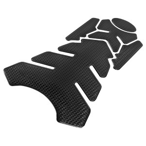 Unique Bargains Universal Motorbike Gas Oil Fuel Tank PVC Rubber Badge Sticker 1 Pc - 1 of 4