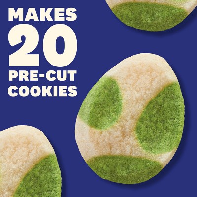 Pillsbury Yoshi Egg Shape Sugar Cookie Dough - 9.1oz/20ct