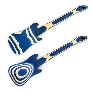 Island Bamboo Pakkawood Guitar Spoon and Spatula, Set of 2 - 1 of 1