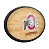 College Basketball Hardwood Design Oval Slimline Lighted Wall Sign - 2 of 4