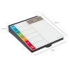 ECR4Kids MessageStor Dry-Erase Glass Board Memo Station - 2 of 4