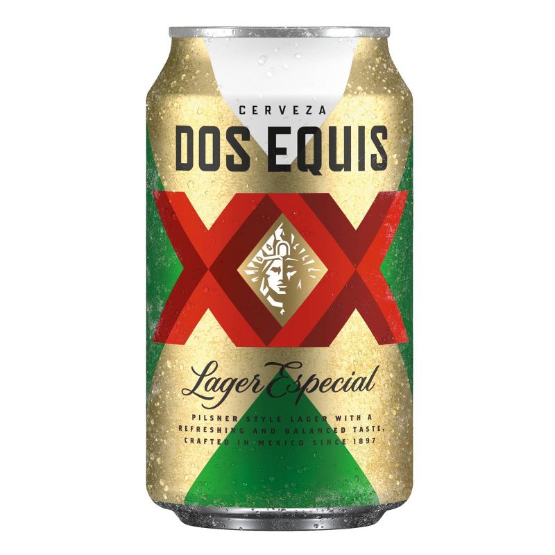 Dos Equis Mexican Lager Beer - 18pk/12 fl oz Cans, 3 of 6