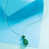 Ross-Simons 11.90 ct. t.w. Emerald Pendant Necklace in Sterling Silver - 3 of 4