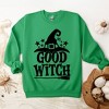 Simply Sage Market Women's Graphic Sweatshirt Good Witch Broom - 3 of 4