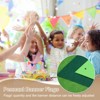 Unique Bargains 49ft Felt Fabric Triangle Bunting Garland Party Banner 1 Pcs - 4 of 4