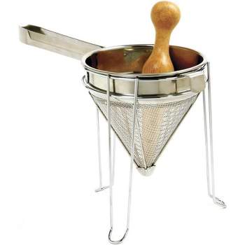 Norpro Stainless Steel Chinois with Stand and Pestle Set