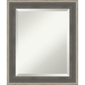 Amanti Art Cottage Beveled Wood Framed Bathroom Vanity Wall Mirror - 1 of 4