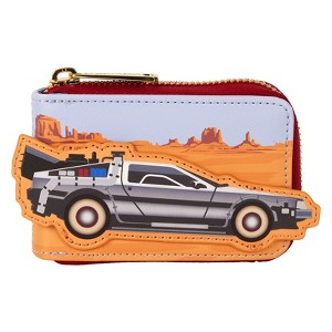 Loungefly Back To The Future 40th Anniversary Delorean Accordion Wallet - 1 of 4