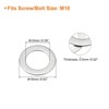Unique Bargains 304 Stainless Steel Screw Bolt Electronic Repair Automotive Ultra Thin Flat Washers - 2 of 4