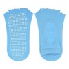 Unique Bargains Women's Non-Slip Yoga Pilates Barre Ballet Five Toe Socks with Grips - 4 of 4