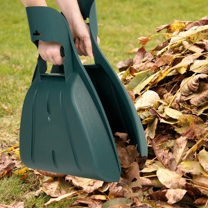 Nature Spring Large Leaf Scoops - Large - Set of 2, Green - 1 of 4