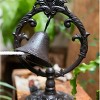 Slickblue Decorative Cast Iron Rooster Bell, Western Style Dining & Outdoor Accent, Antique Bronze, 5.5"x7.5"x16" - 3 of 4