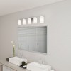 Livex Lighting Astoria 5 - Light Vanity in  Brushed Nickel - 3 of 4