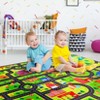 Kids Rug Classroom Rugs Game Play Area Rug Road and Traffic Carpet Super Soft Thick Game Play Rug - 4 of 4