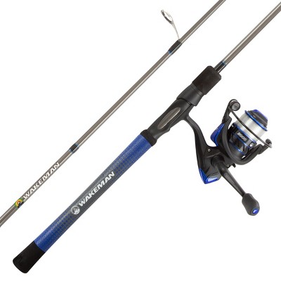 Leisure Sports Spinning Rod & Reel Fishing Combo Set - Blue