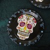 Forum Novelties Sugar Skull 9" Round Disposable Plate 8 Pack - 3 of 4