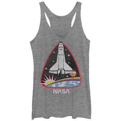 Women's Nasa Rocket Launch Racerback Tank Top : Target