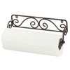 Home Basics Scroll Collection Steel Wall Mounted Paper Towel Holder, Bronze - 2 of 4