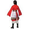 Girls' Mulan Hero Dress Deluxe Halloween Costume - Size 5-6 - Red - 3 of 3