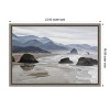 Amanti Art Cannon Beach fog rises over the coastline by Jaynes Gallery Danita Delimont Canvas Wall Art Print Framed 23 x 16-in. - 4 of 4