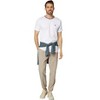U.S. Polo Assn. Men's Short Sleeve Yarn-Dye Collar Tipped Jersey T-Shirt - 4 of 4