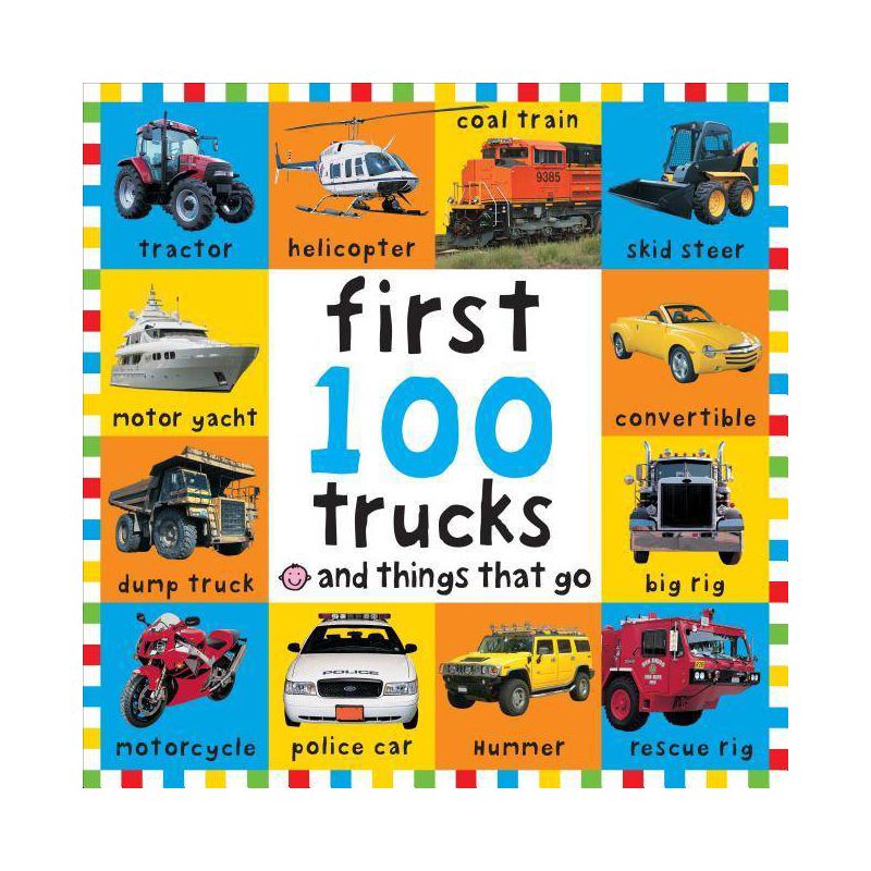Big Board First 100 Trucks and Things That Go - by  Roger Priddy (Board Book), 1 of 2