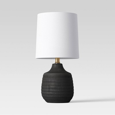 Photo 1 of Textural Ceramic Mini Jar Shaped Table Lamp - Threshold™