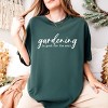Simply Sage Market Gardening Is Good For The Soul Garment Dyed Tee - 3 of 4