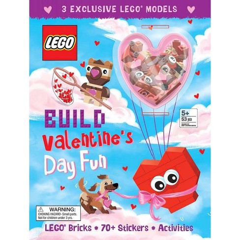 Lego Build Valentine s Day Fun Activity Book with Minifigure by Ameet Publishing Paperback