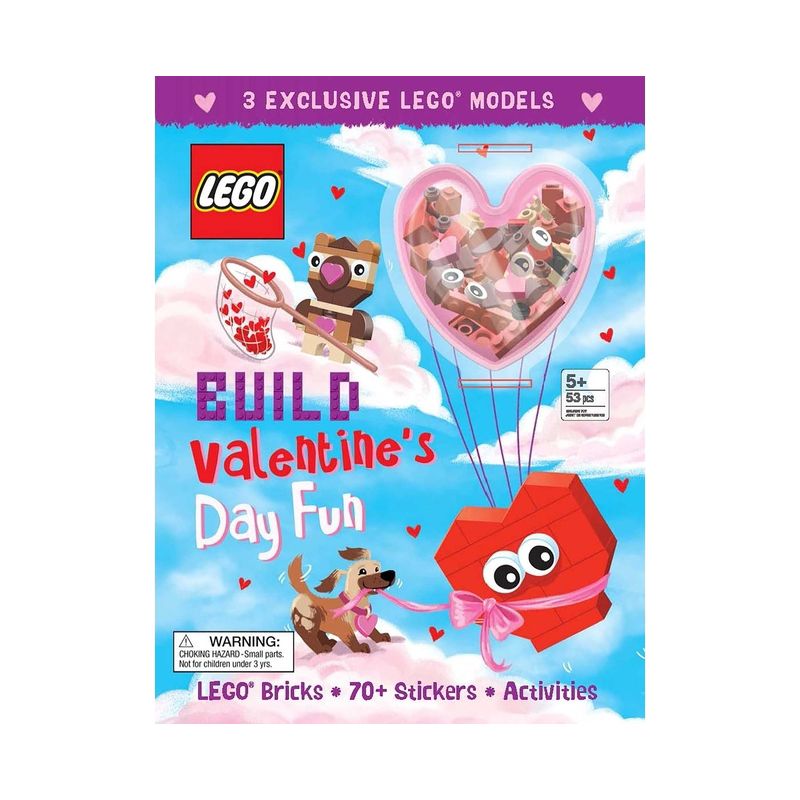 Lego: Build Valentine&#39;s Day Fun! - (Activity Book with Minifigure) by  Ameet Publishing (Paperback), 1 of 7