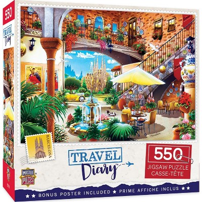 MasterPieces Inc Barcelona 550 Piece Jigsaw Puzzle