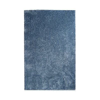 Plush Shag Fuzzy Soft Modern Solid Indoor Area Rug or Runner with Cotton Backing by Blue Nile Mills
