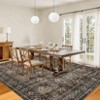 Garvee Area Rug Washable Vintage Medallion Print Rugs for Living Room Bedroom Soft Low Pile Non-Slip Carpet - 2 of 4