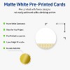 Avery Round Business Cards, Gold Lace Trim Pattern, 2" Diameter - 2 of 4