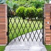Expandable Metal Barricade Gate Alloy Fence Portable Safety Barrier - 2 of 4
