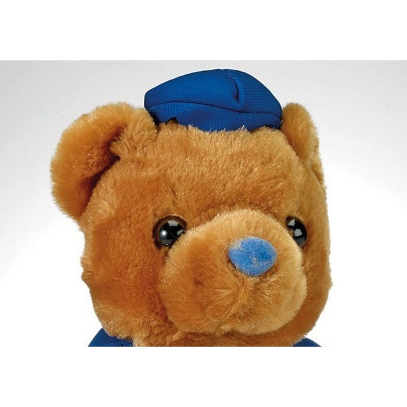 Rite Lite 6" Hanukkah "Happy Chanukah" Teddy Bear with T-Shirt - Brown/Blue, 2 of 3