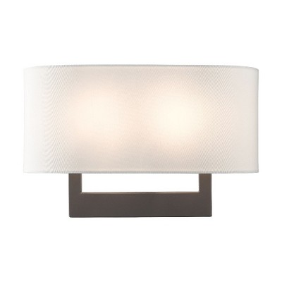 Livex Lighting 2 - Light Wall Light in  Bronze