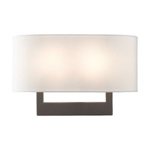 Livex Lighting 2 - Light Wall Light in  Bronze - 1 of 4