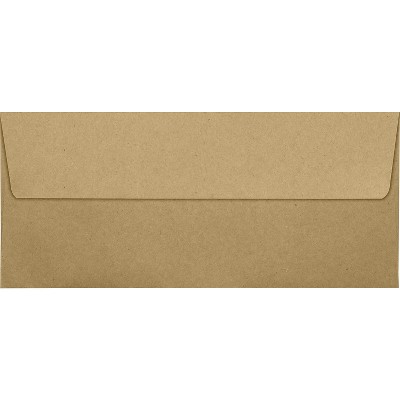 LUX #10 Square Flap Envelopes (4 1/8 x 9 1/2) 50/Pack Grocery Bag (4860-GB-50)