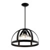 Livex Lighting Stoneridge 4 - Light Pendant in  Textured Black - 2 of 4