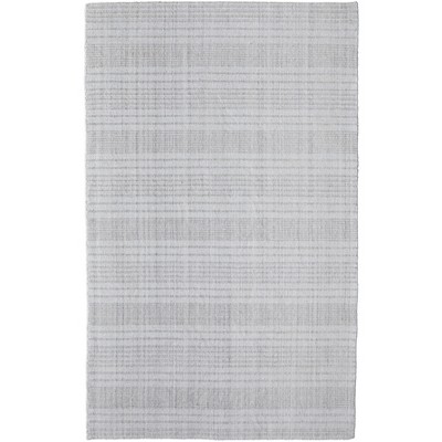 Highview Modern Stripes Gray/Ivory Area Rug